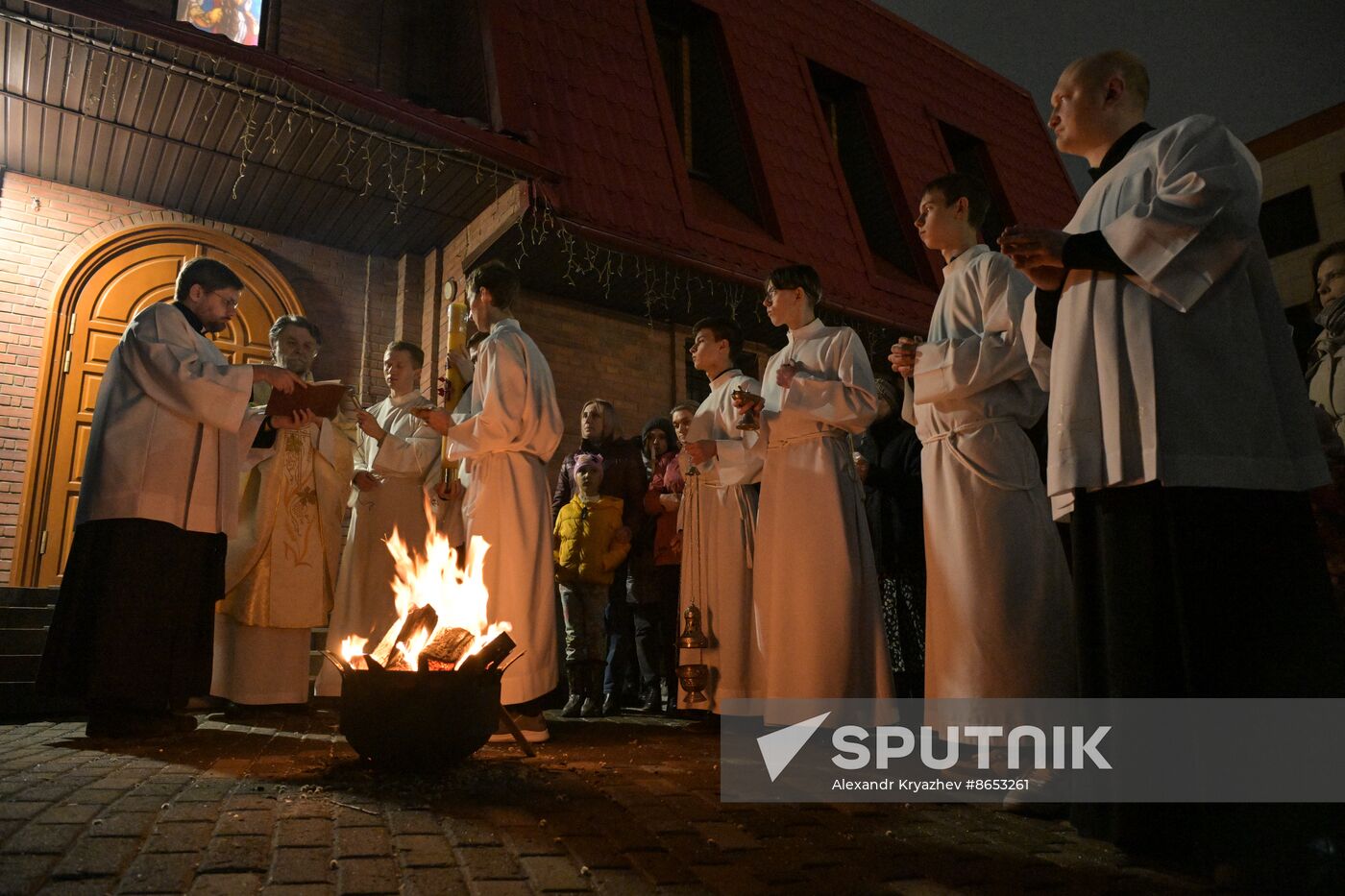 Russia Religion Catholic Easter