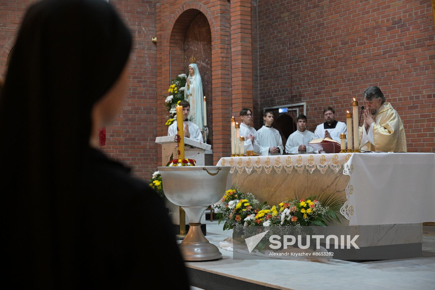 Russia Religion Catholic Easter