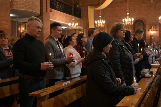 Russia Religion Catholic Easter