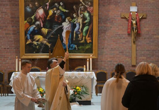 Russia Religion Catholic Easter