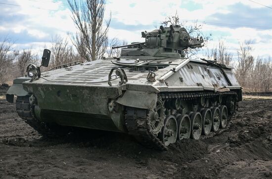 Russia Ukraine Military Operation Captured Vehicle