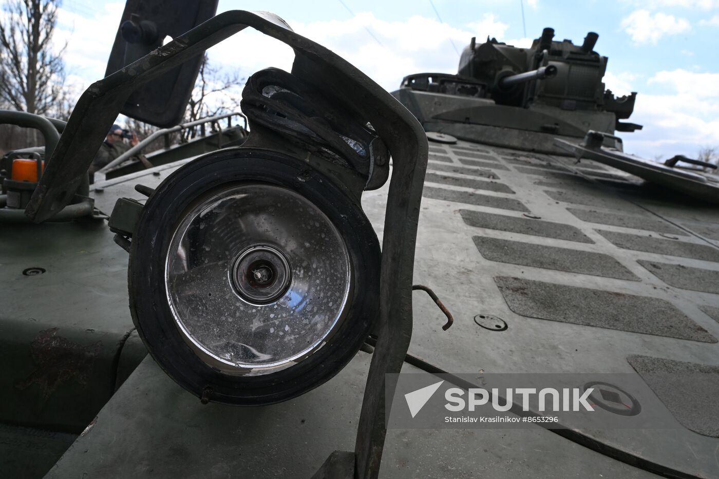 Russia Ukraine Military Operation Captured Vehicle