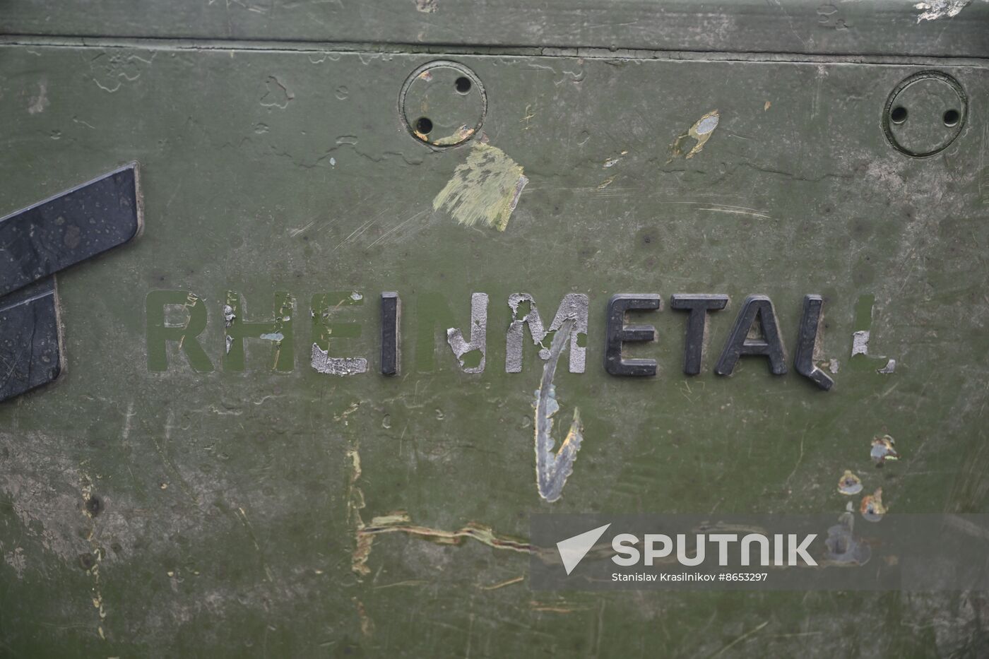 Russia Ukraine Military Operation Captured Vehicle