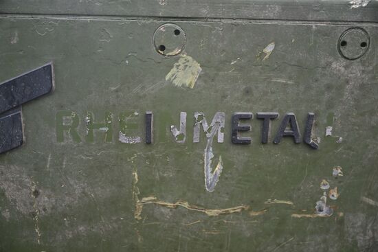 Russia Ukraine Military Operation Captured Vehicle