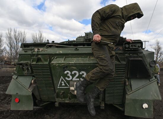 Russia Ukraine Military Operation Captured Vehicle