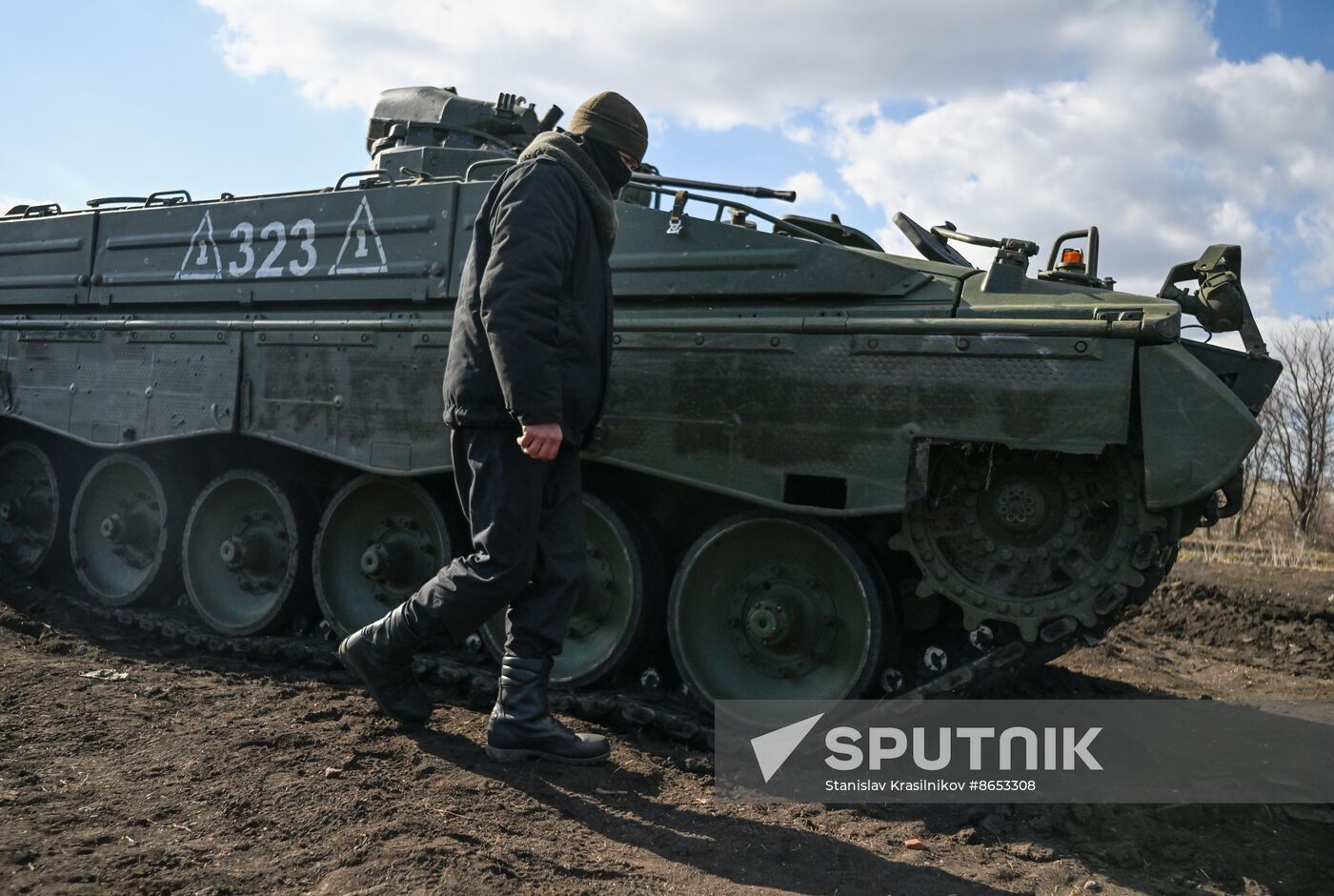 Russia Ukraine Military Operation Captured Vehicle