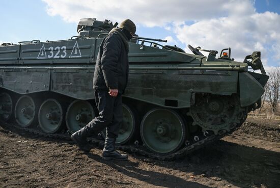 Russia Ukraine Military Operation Captured Vehicle