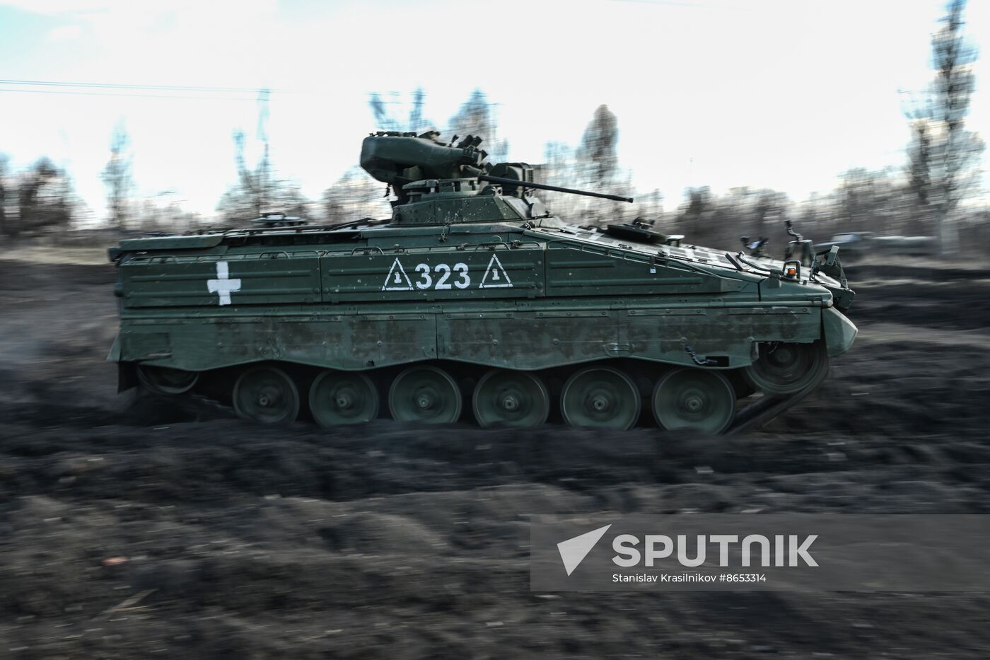 Russia Ukraine Military Operation Captured Vehicle
