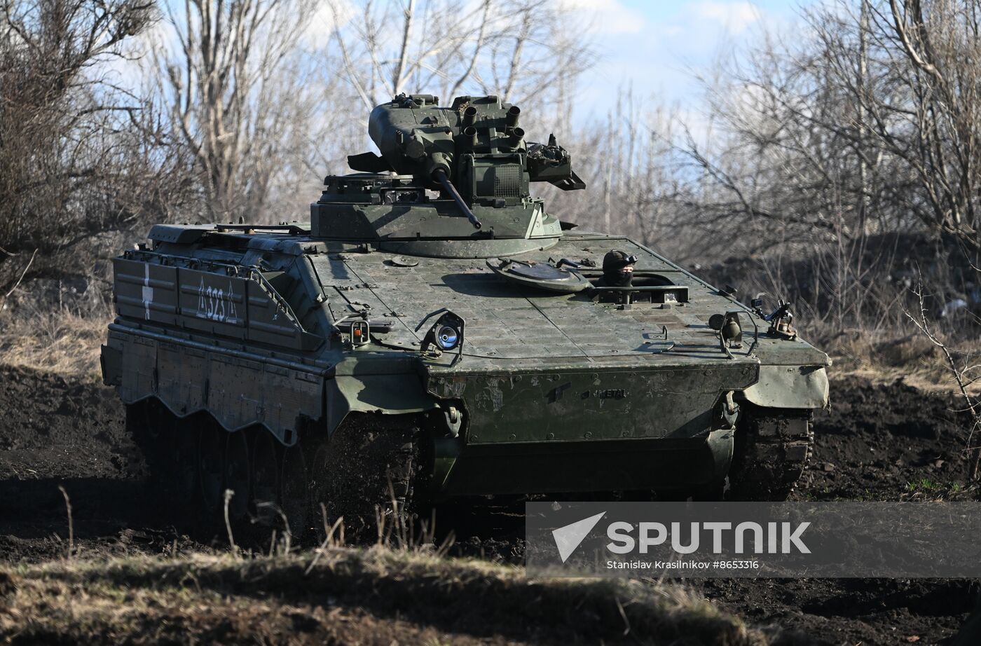 Russia Ukraine Military Operation Captured Vehicle