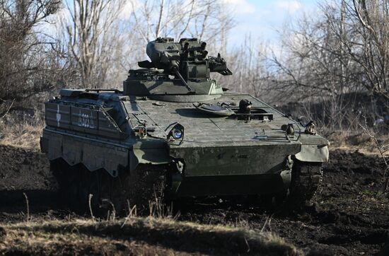 Russia Ukraine Military Operation Captured Vehicle