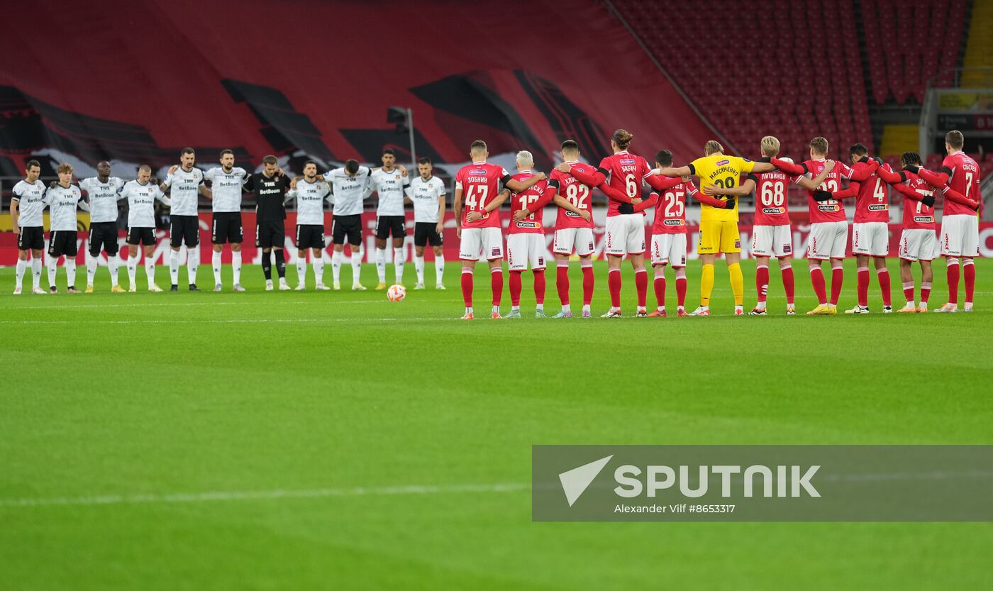 Russia Soccer Premier-League Spartak - Ural