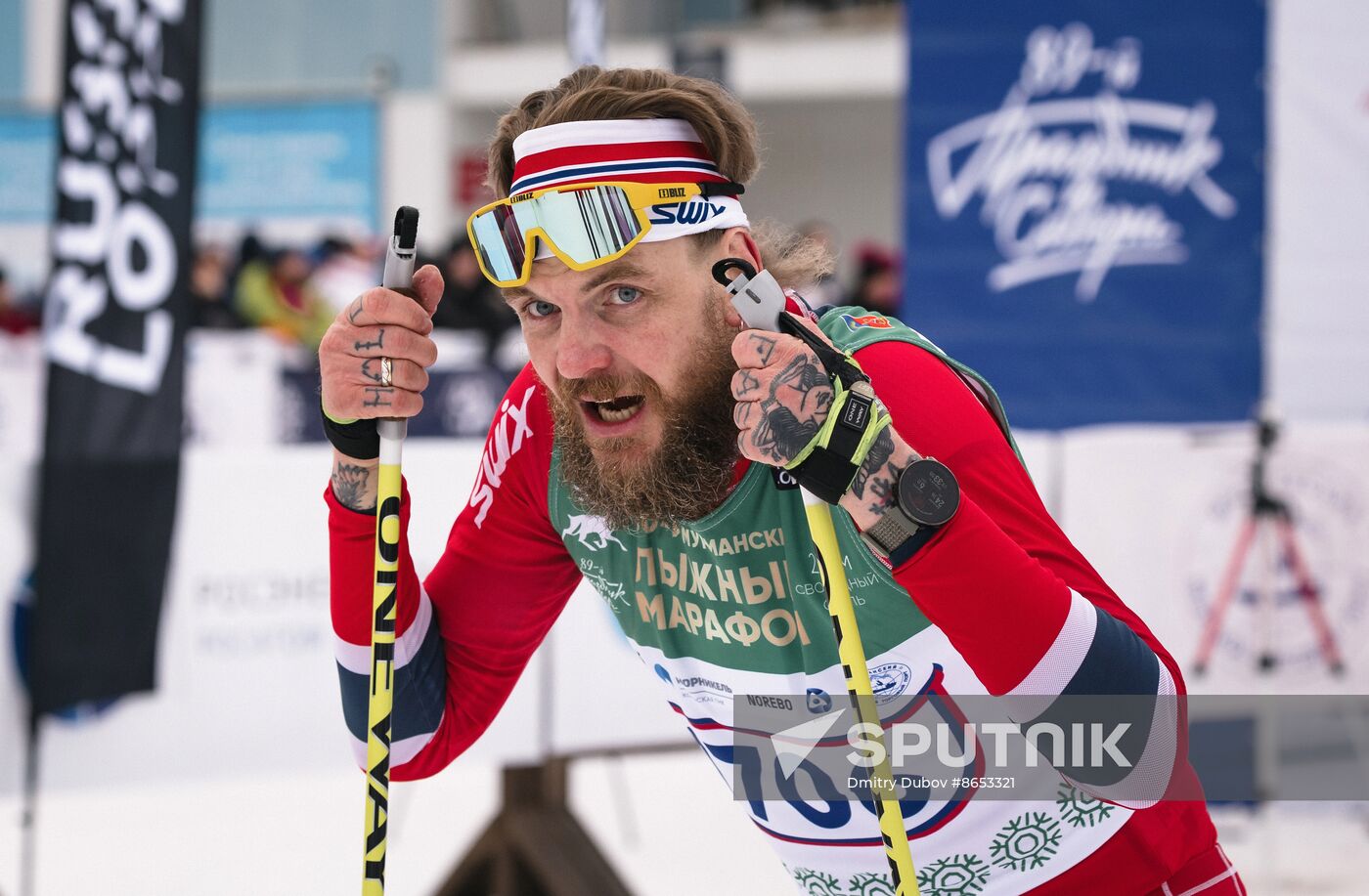 Russia Cross Country Skiing Marathon