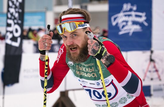 Russia Cross Country Skiing Marathon