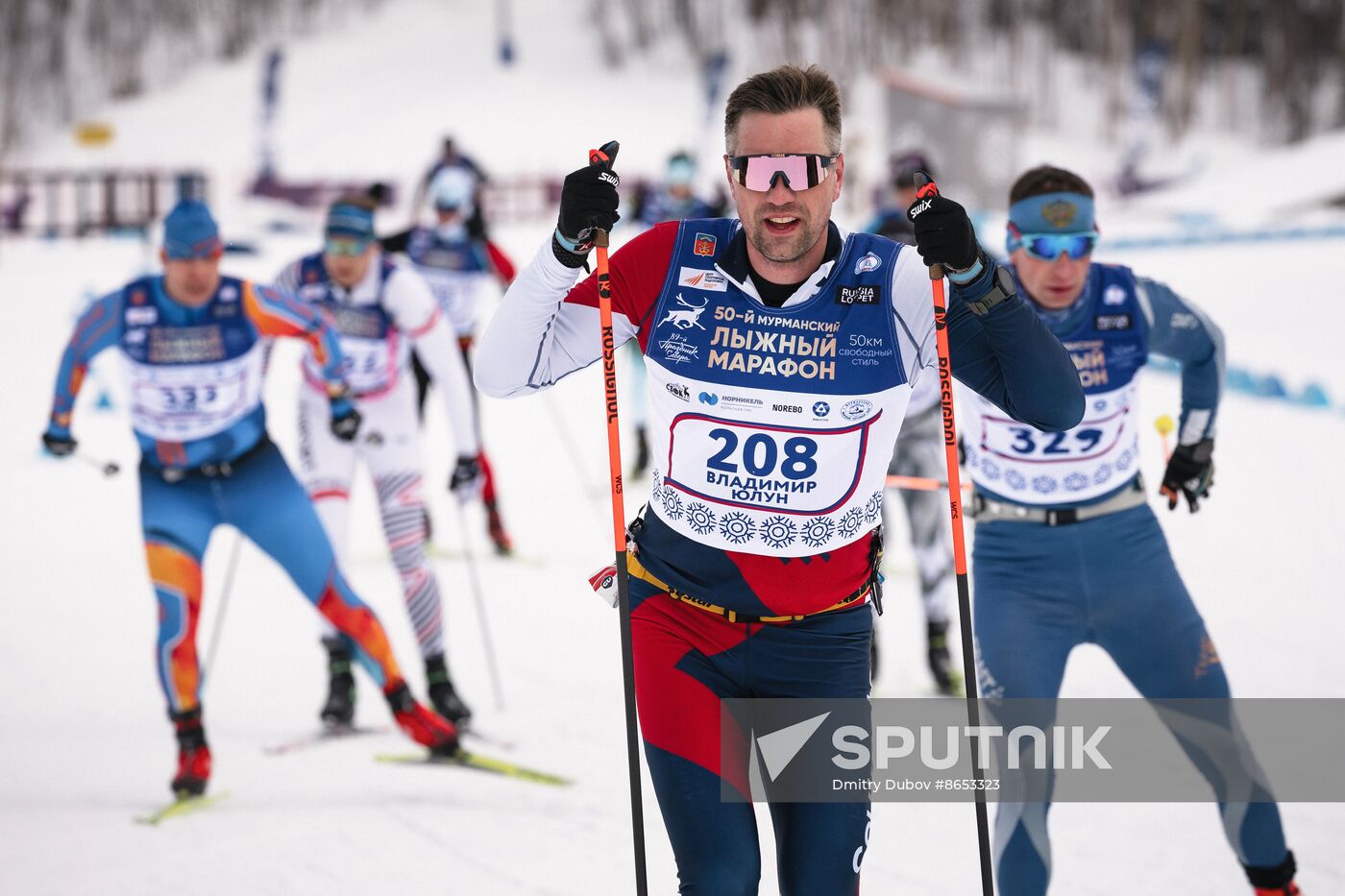 Russia Cross Country Skiing Marathon