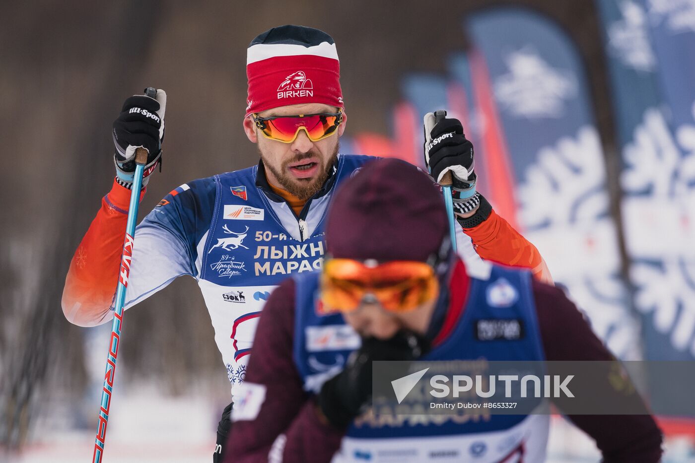 Russia Cross Country Skiing Marathon