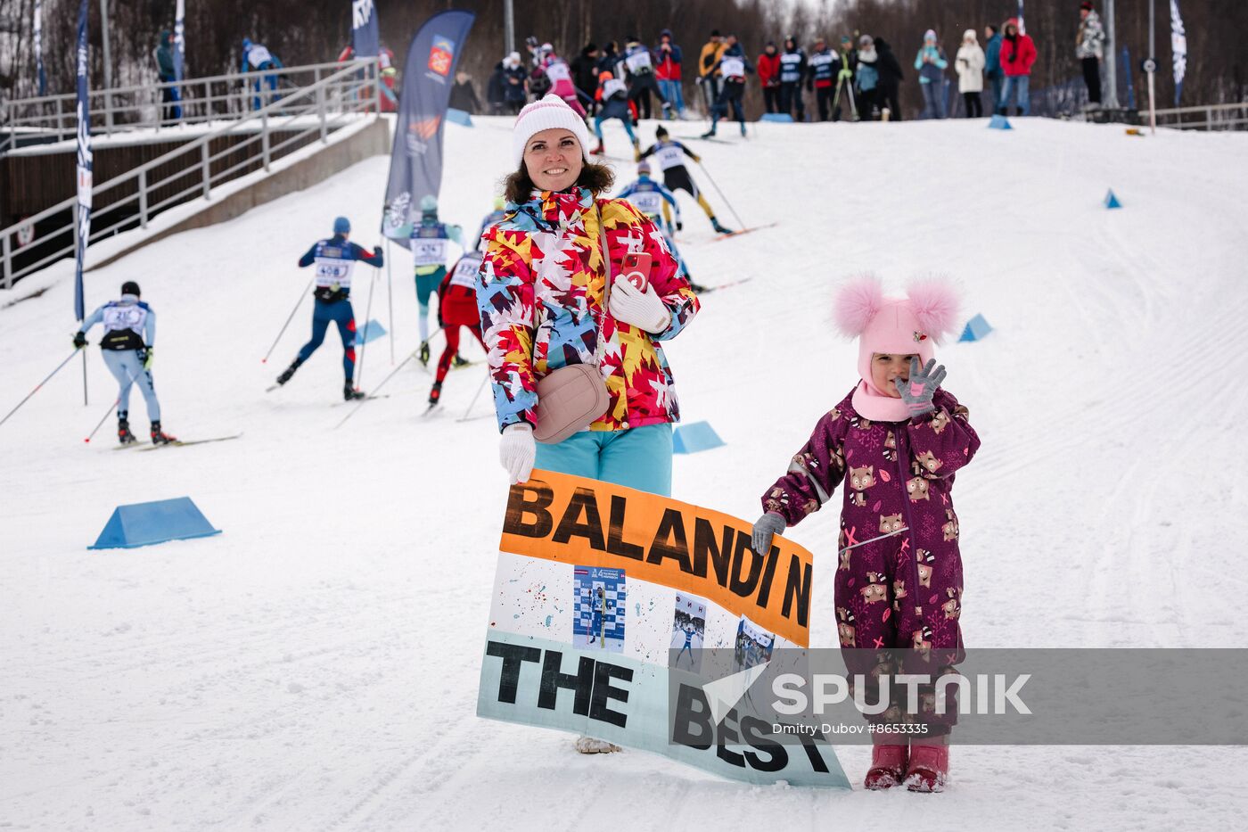 Russia Cross Country Skiing Marathon