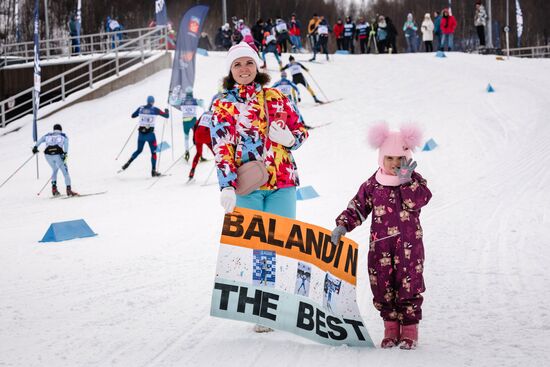 Russia Cross Country Skiing Marathon