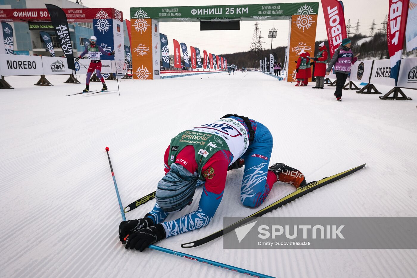 Russia Cross Country Skiing Marathon