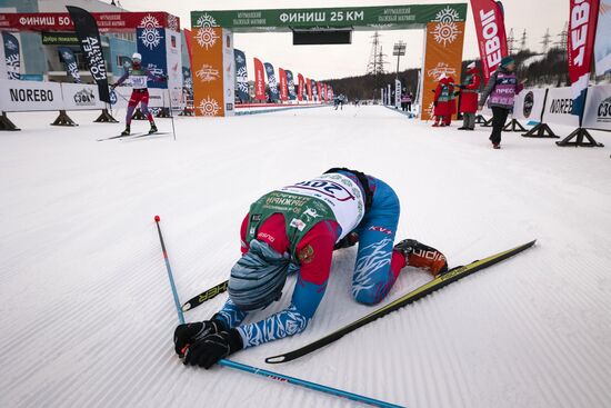 Russia Cross Country Skiing Marathon