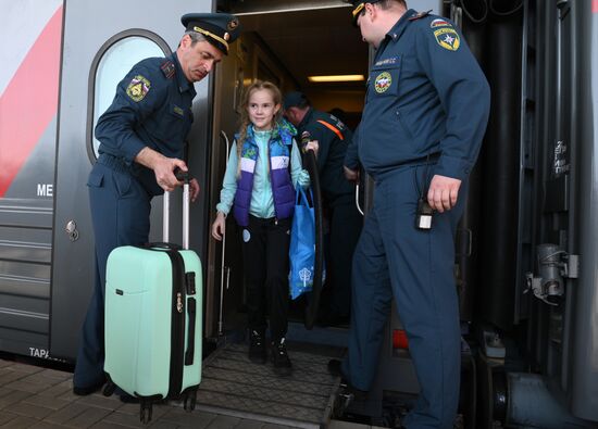 Russia Ukraine Military Operation Evacuees
