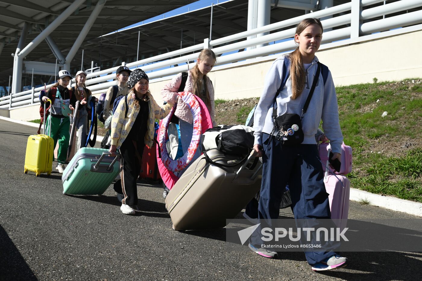 Russia Ukraine Military Operation Evacuees