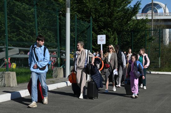 Russia Ukraine Military Operation Evacuees