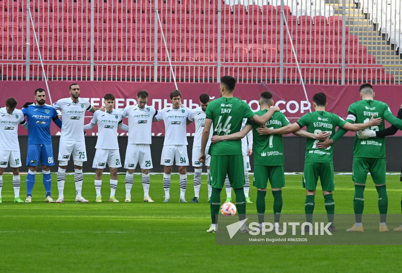 Russia Soccer Premier-League Rubin - Akhmat