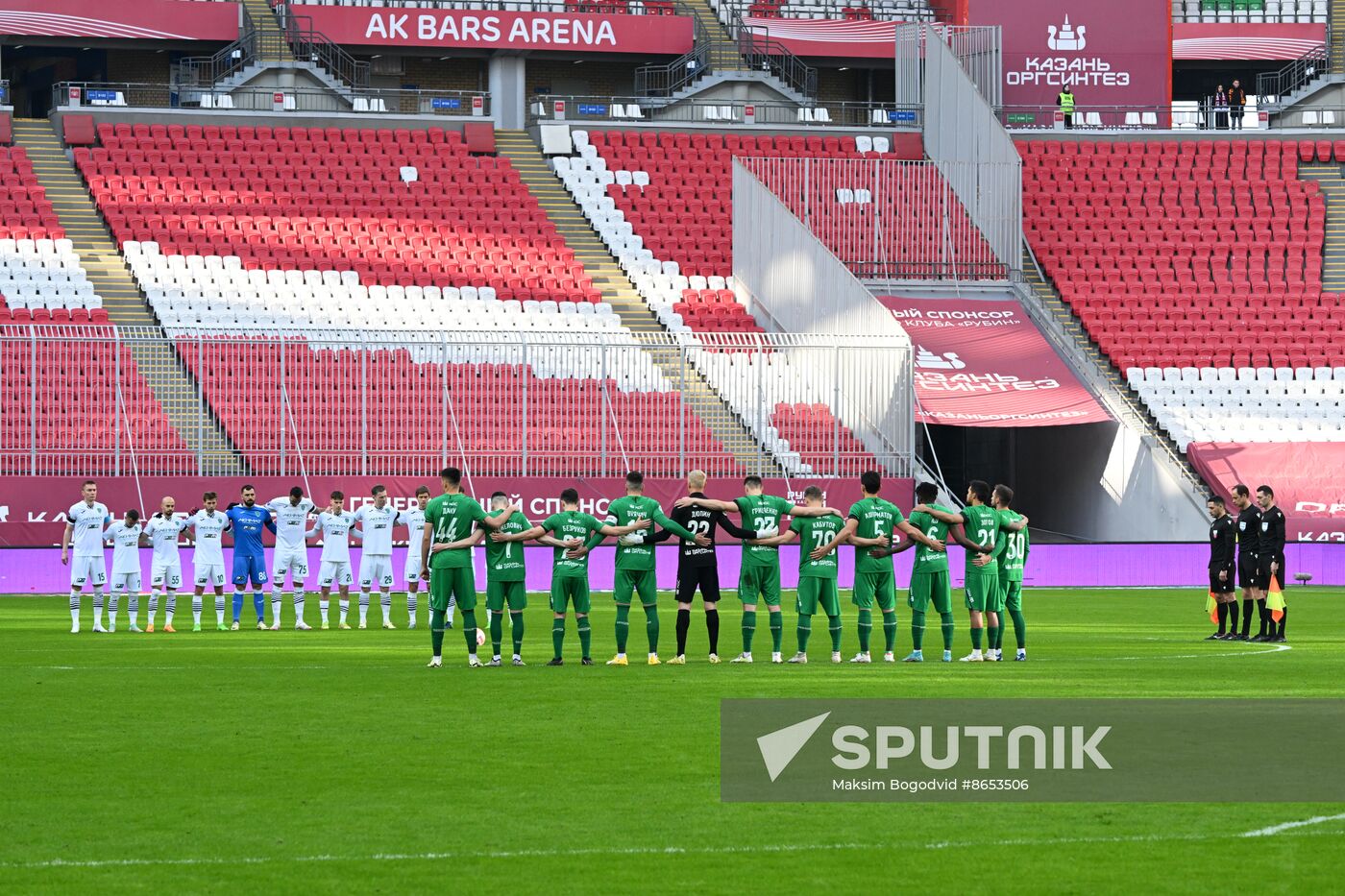 Russia Soccer Premier-League Rubin - Akhmat