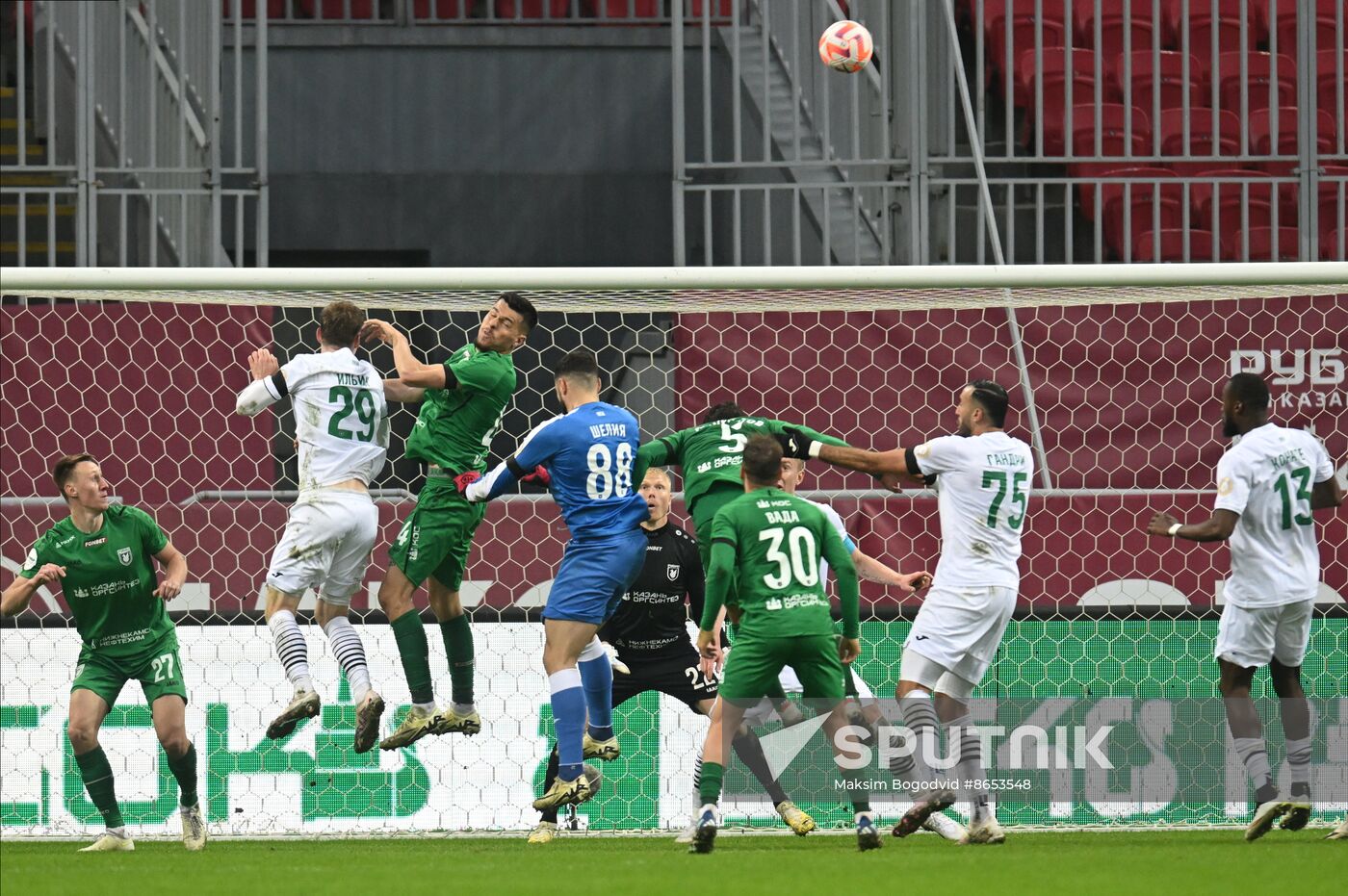 Russia Soccer Premier-League Rubin - Akhmat