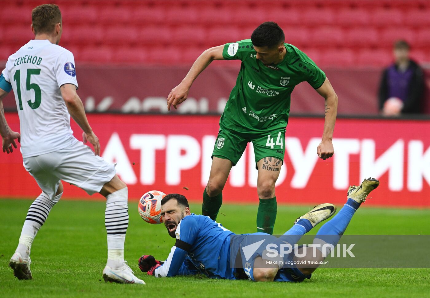 Russia Soccer Premier-League Rubin - Akhmat