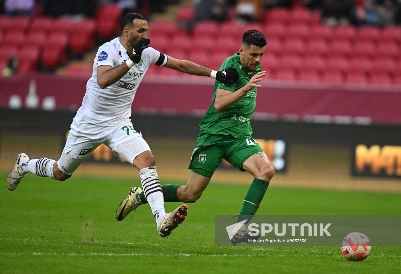 Russia Soccer Premier-League Rubin - Akhmat