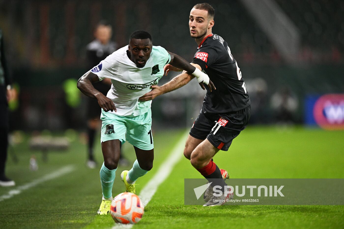 Russia Soccer Premier-League Lokomotiv - Krasnodar