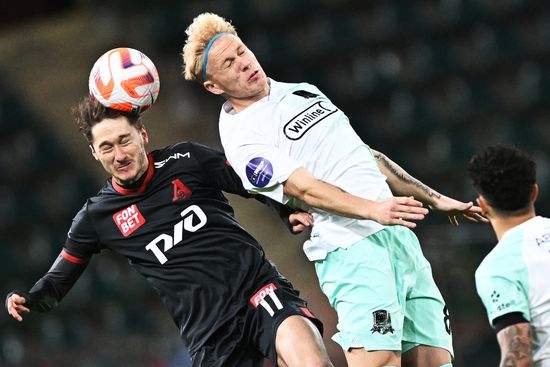 Russia Soccer Premier-League Lokomotiv - Krasnodar