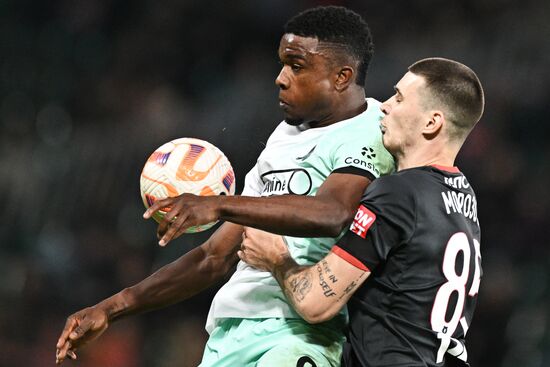 Russia Soccer Premier-League Lokomotiv - Krasnodar