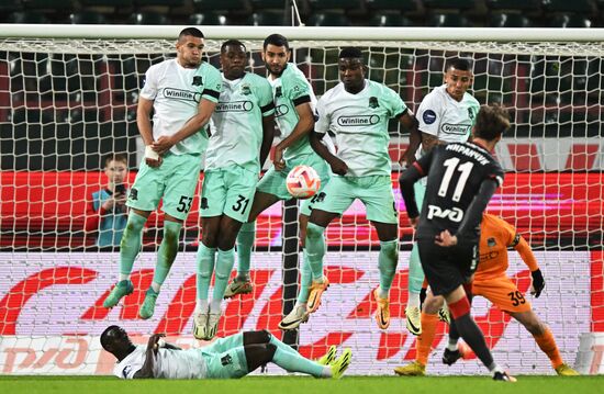 Russia Soccer Premier-League Lokomotiv - Krasnodar