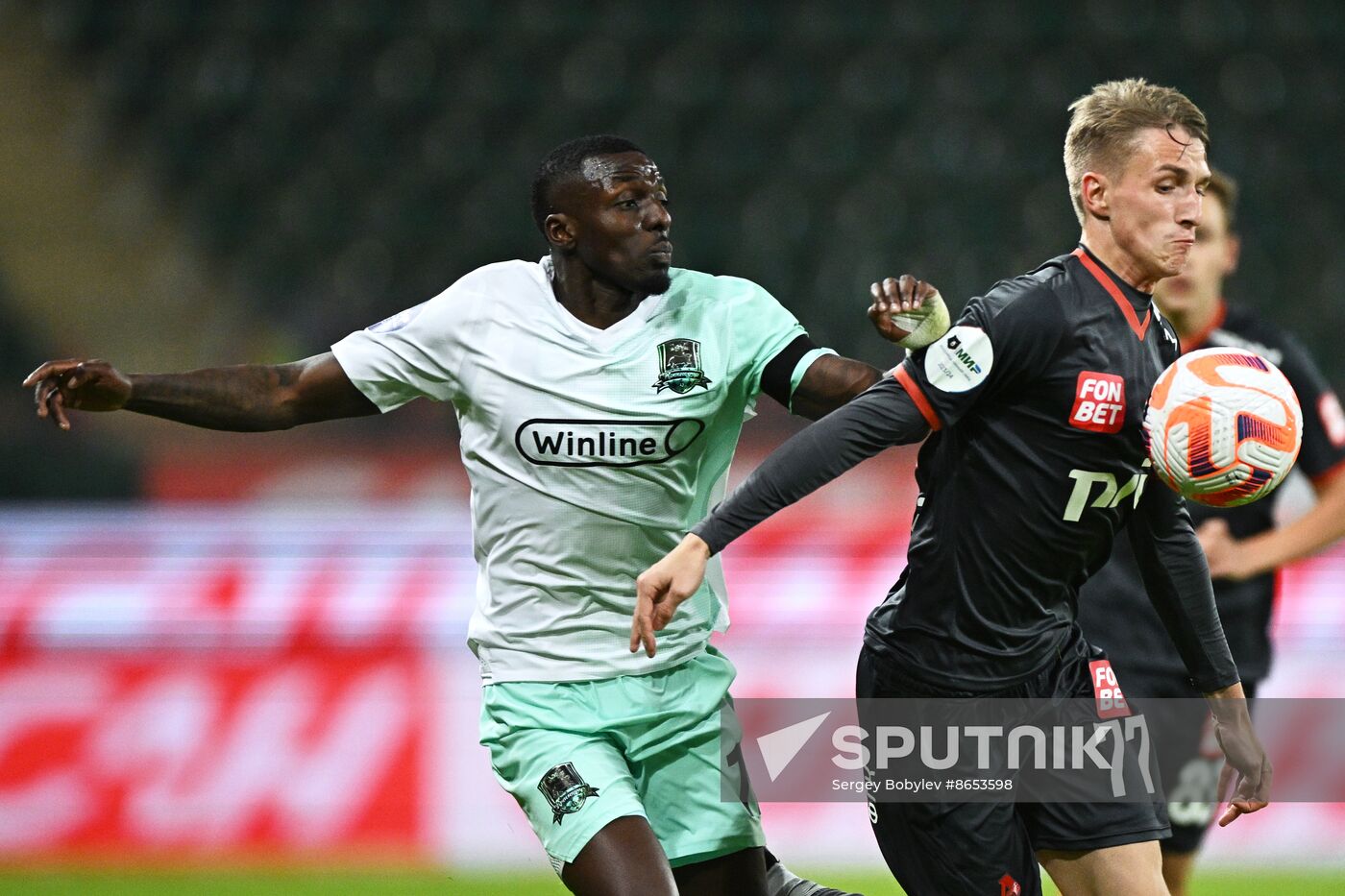 Russia Soccer Premier-League Lokomotiv - Krasnodar