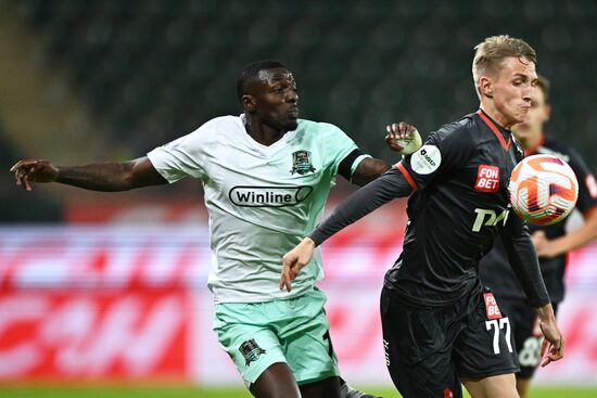 Russia Soccer Premier-League Lokomotiv - Krasnodar