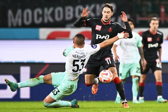 Russia Soccer Premier-League Lokomotiv - Krasnodar
