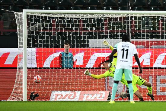 Russia Soccer Premier-League Lokomotiv - Krasnodar