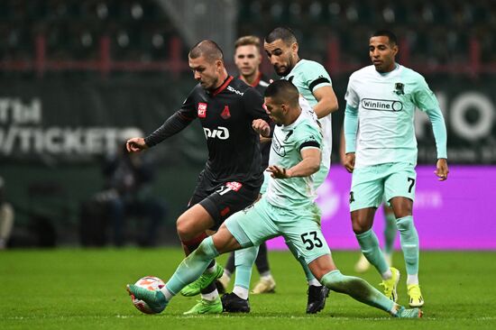 Russia Soccer Premier-League Lokomotiv - Krasnodar