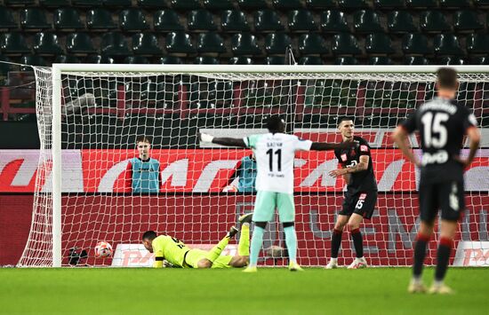 Russia Soccer Premier-League Lokomotiv - Krasnodar