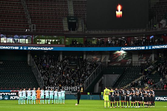 Russia Soccer Premier-League Lokomotiv - Krasnodar