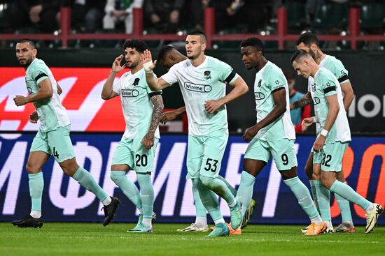 Russia Soccer Premier-League Lokomotiv - Krasnodar