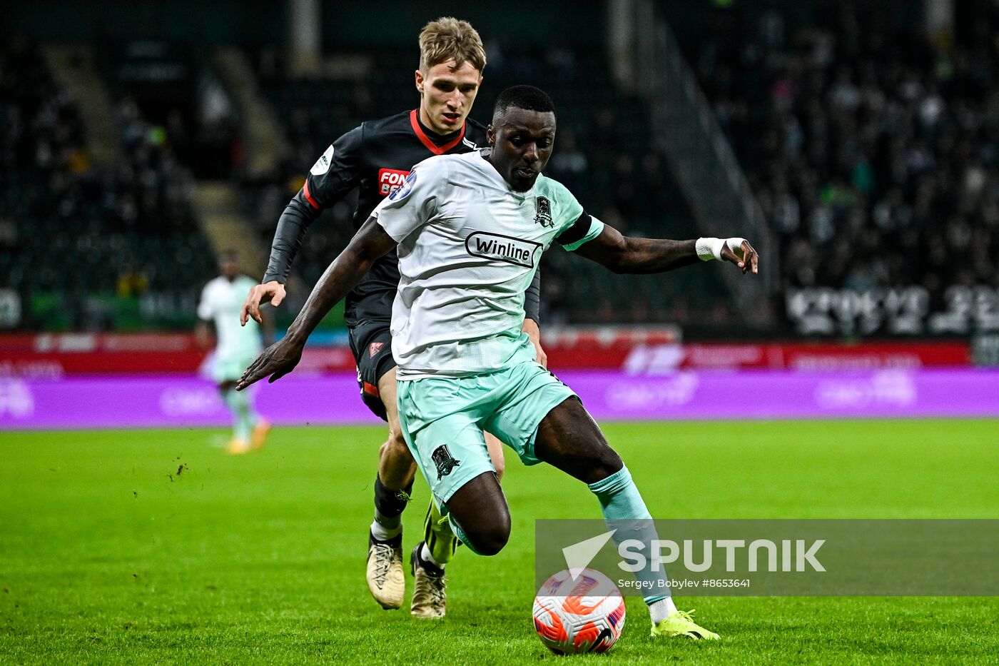 Russia Soccer Premier-League Lokomotiv - Krasnodar