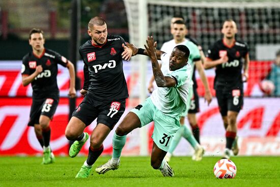 Russia Soccer Premier-League Lokomotiv - Krasnodar