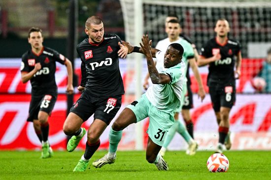 Russia Soccer Premier-League Lokomotiv - Krasnodar