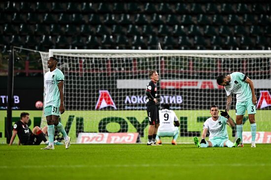 Russia Soccer Premier-League Lokomotiv - Krasnodar
