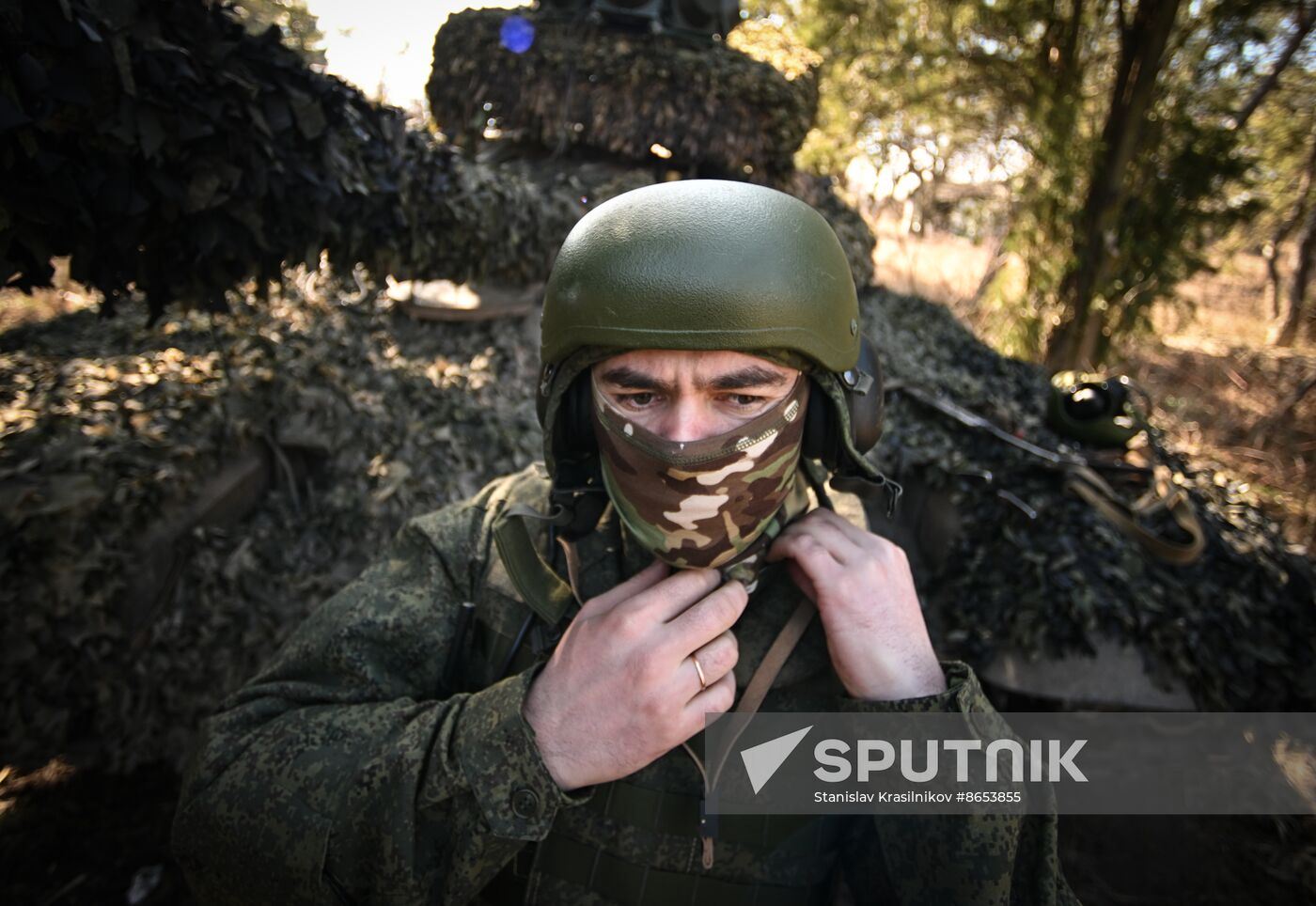 Russia Ukraine Military Operation Tank Unit
