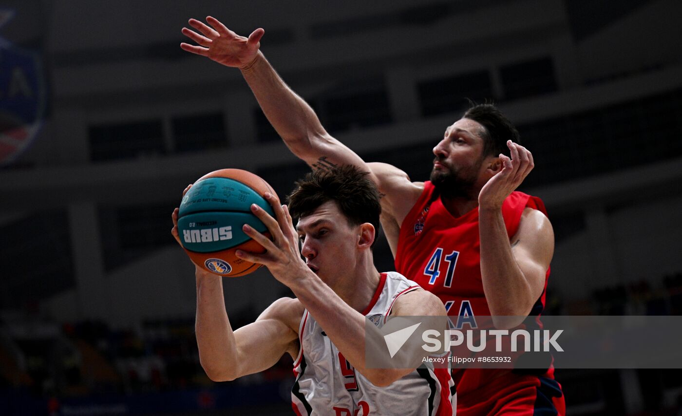 Russia Basketball United League CSKA - Lokomotiv-Kuban