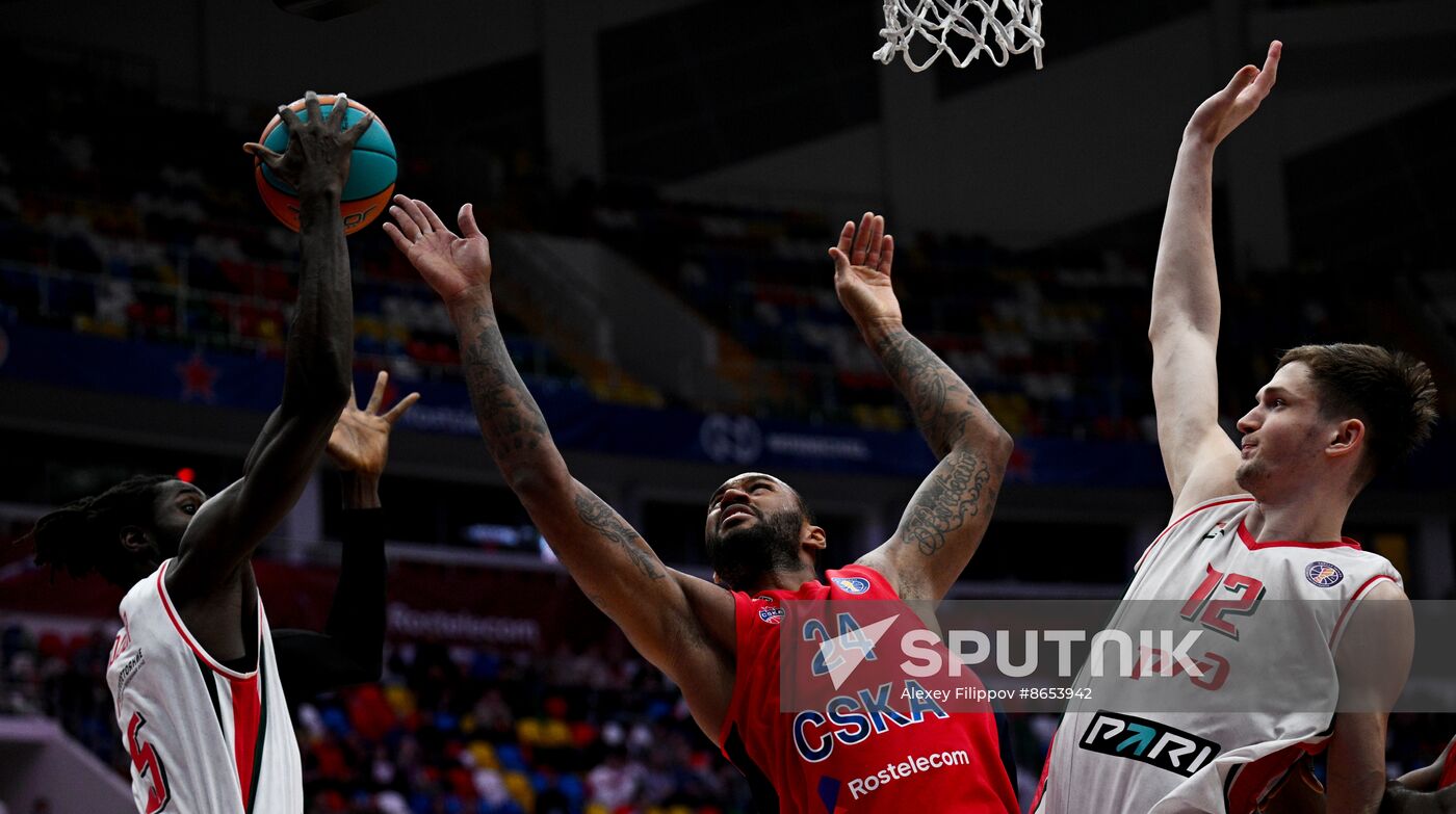 Russia Basketball United League CSKA - Lokomotiv-Kuban